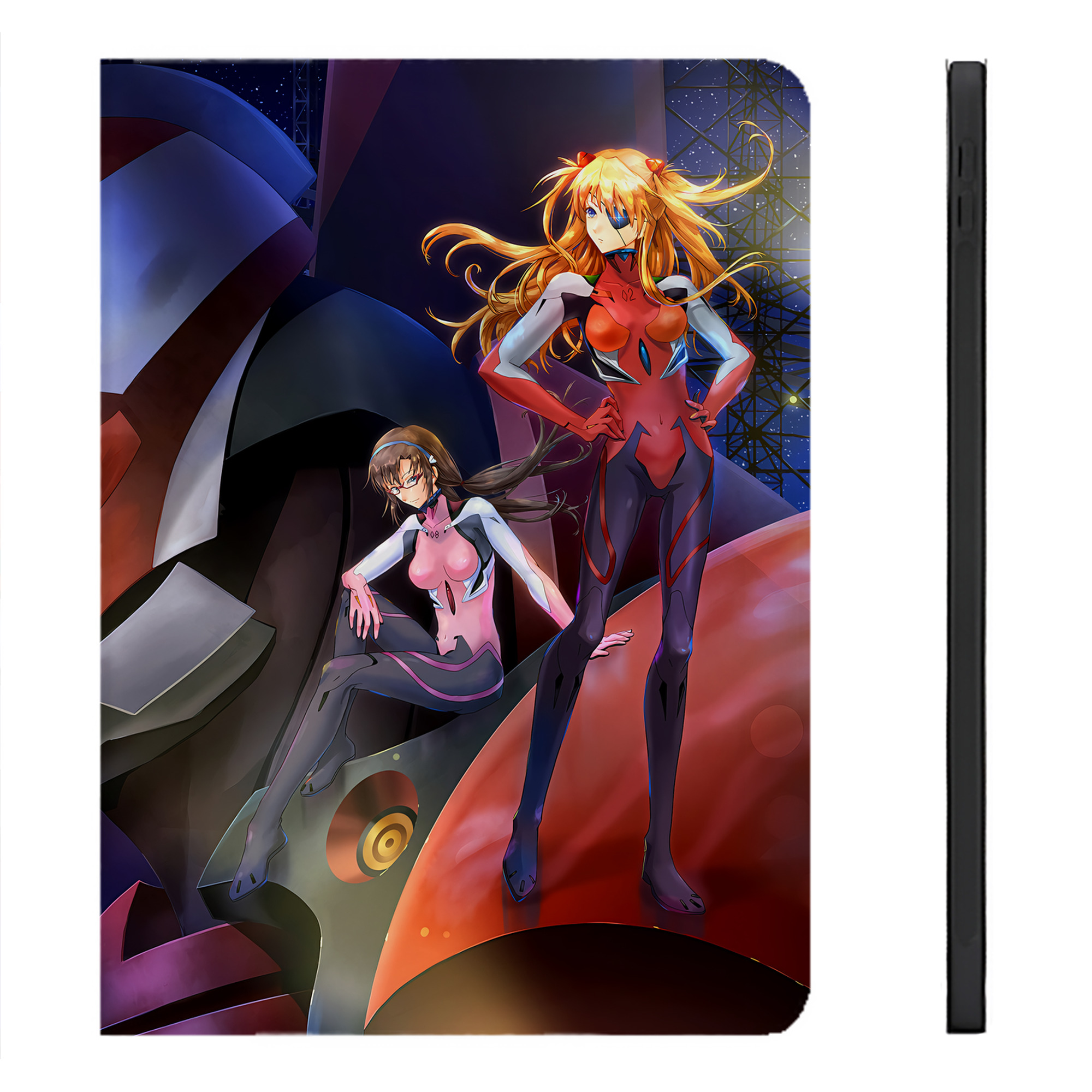 （画像用） EVA 新世紀エヴァンゲリオン IPadケース ペンホルダー付き ブックスタイルデザイン